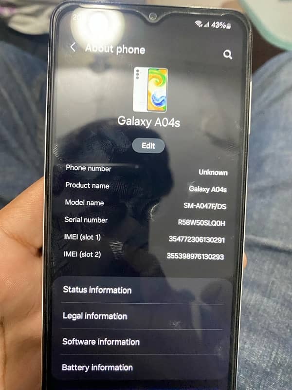 Samsung A04s 4:128gb 3