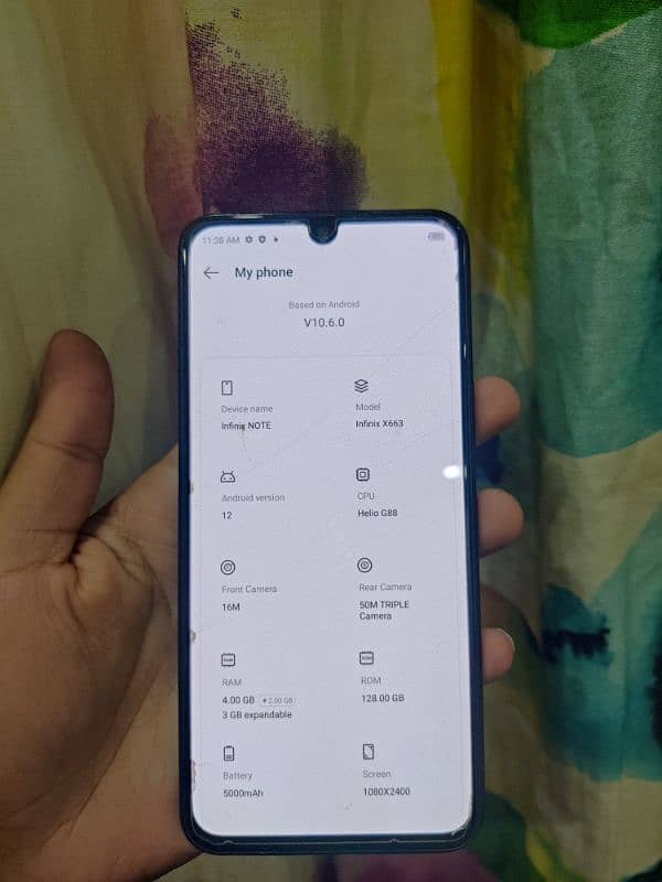 Infinix Note 11 (X663) - 50MP Triple Camera, 4GB RAM, 128GB ROM, 5000m 6