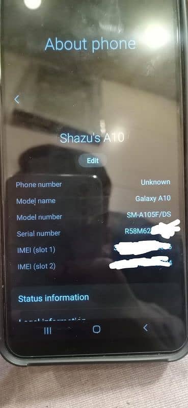 Samsung A10 mobile second hand 2