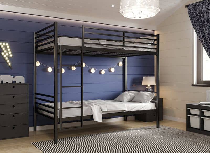 Iron Bunk Double Bed | Bunker Bed | Steel Bed | Single Bed 3