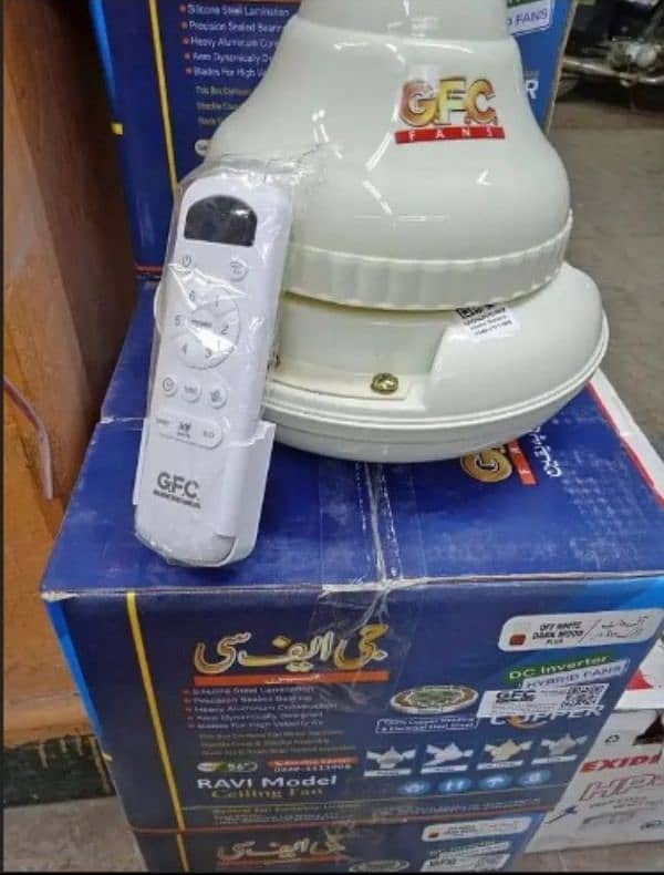 GFC Ac Dc fan 30w/ GFC energy saving fan 1