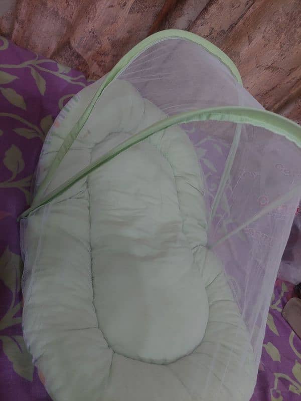 baby bed with mosquito net 1