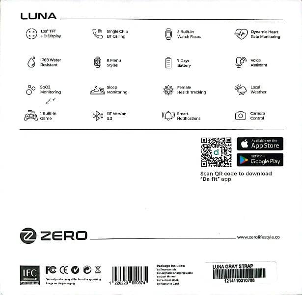 ZERO LUNA 1