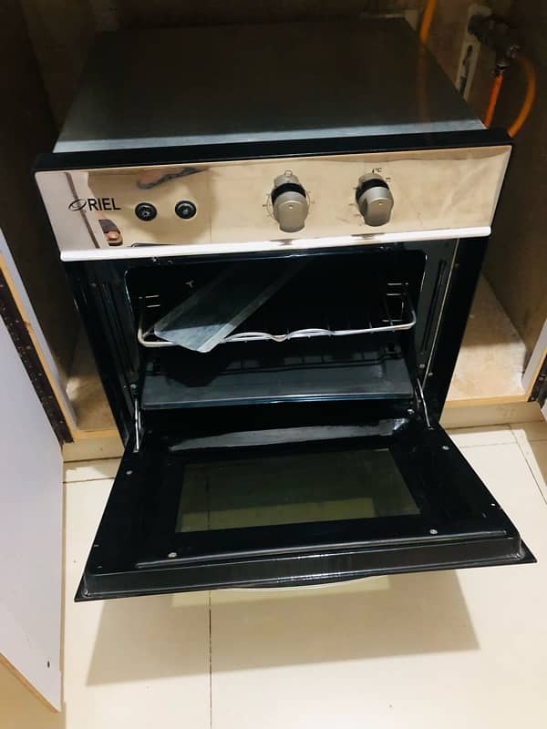 Oriel electric plus gas oven 1