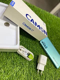 Tecno Camon 17 6gb Ram 128gb Storage With Box and Charger