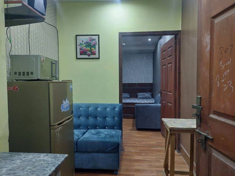 Fully Furnished Flat For Rent In Block H-3 Johar Town 3