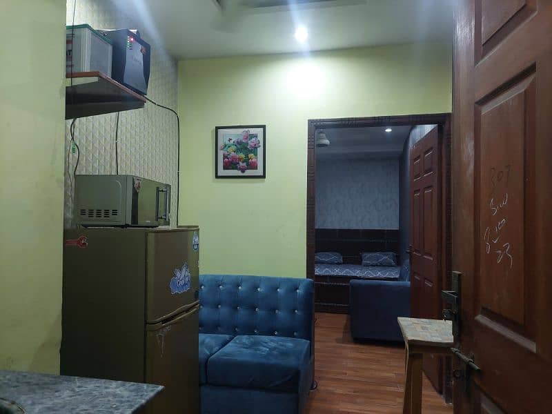 Fully Furnished Flat For Rent In Block H-3 Johar Town 5