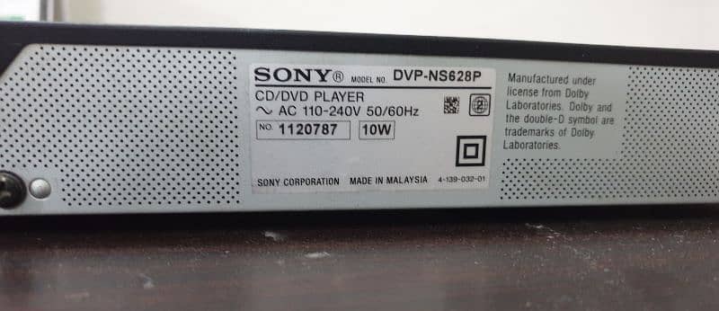 Sony CD/DVD Player 2