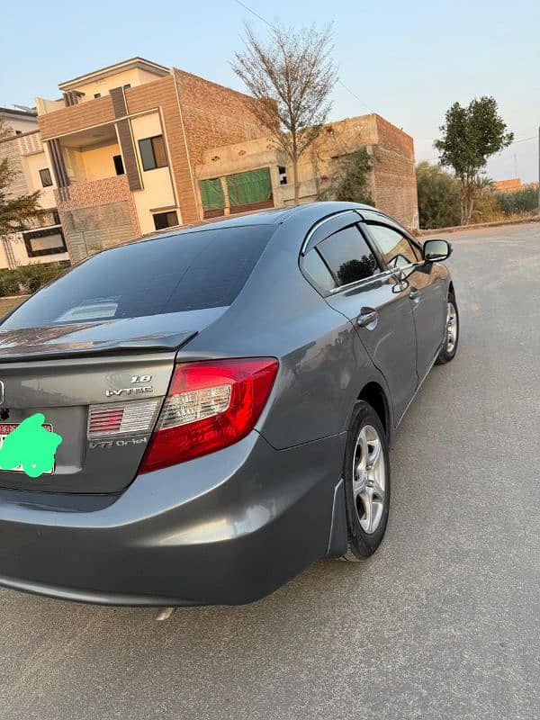 Honda Civic menual with sunroof 2013 5