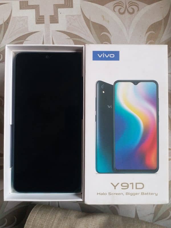 Vivo Y91d 10/10 For Urgent Sell With box 0