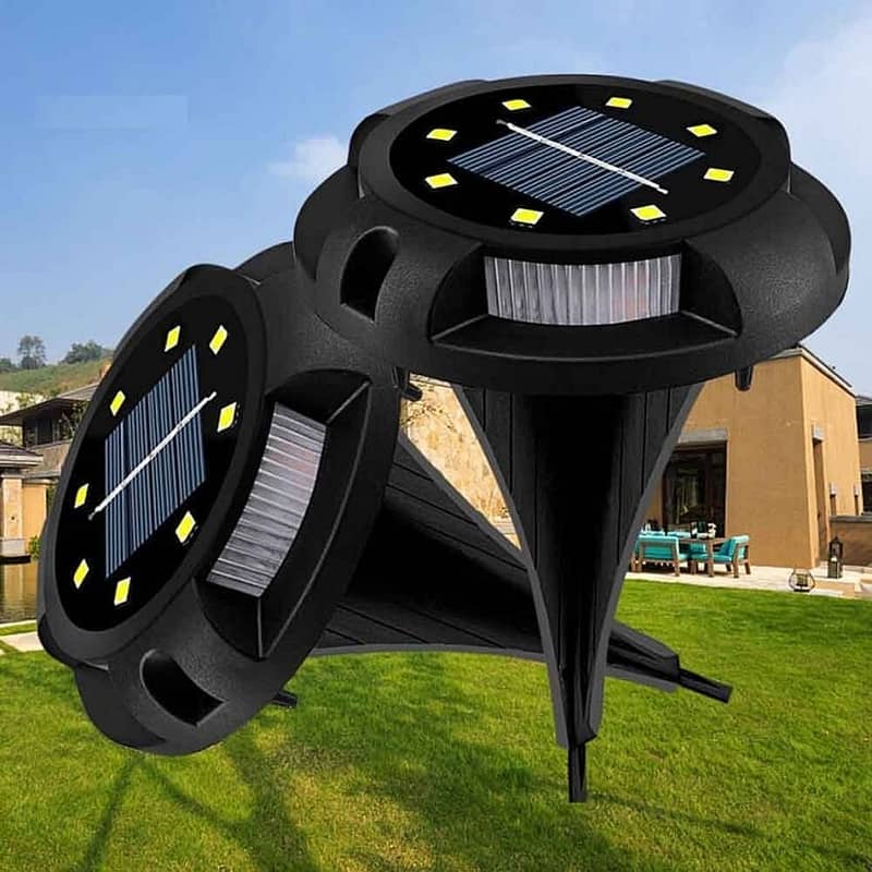 Solar Light+Solar Panel Separate Design with 5m Cable 9