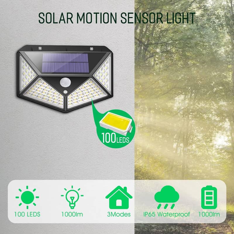 Solar Light+Solar Panel Separate Design with 5m Cable 13