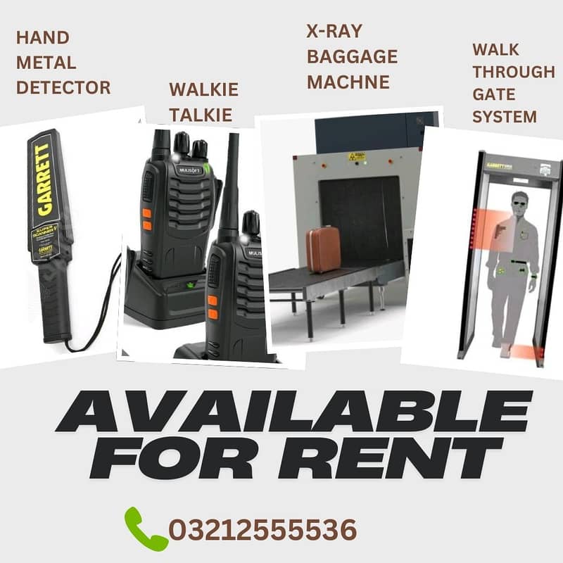 WALK THROUGH GATE FOR RENT IN 10,000/-  PER DAY 0