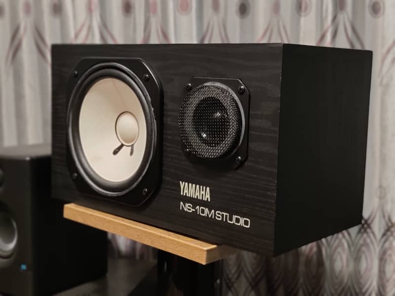 Yamaha ns 10m signature studio monitors with powered stereo amp 1