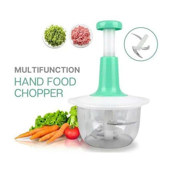 Manual Hand Push Chopper/ multifunctional Hand Pat Chopper And Mixer 0