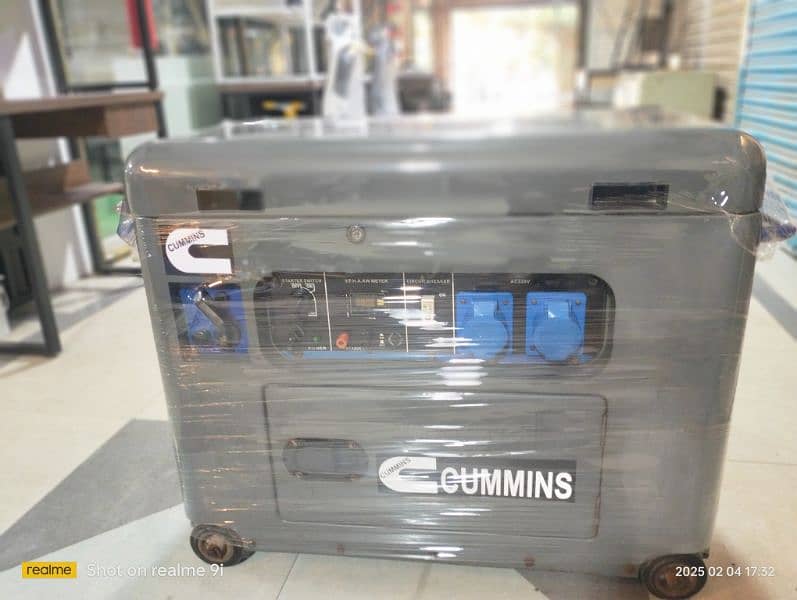 Cummins sound prouf generator good condition 4