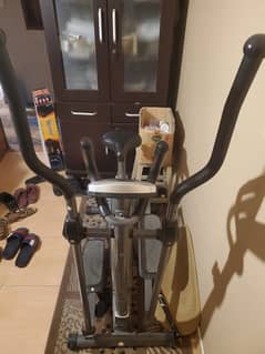 slim line elliptical with seat