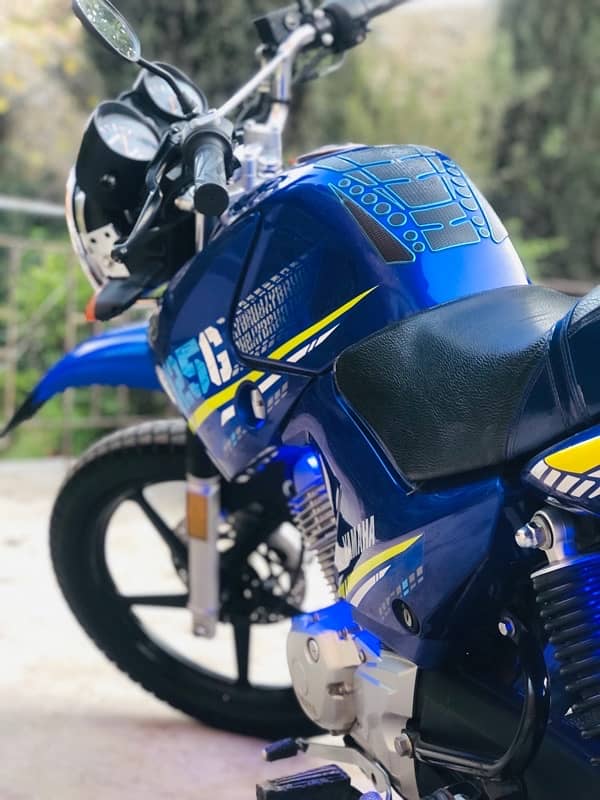 Yamaha YBR G 125cc Blu beauty 2