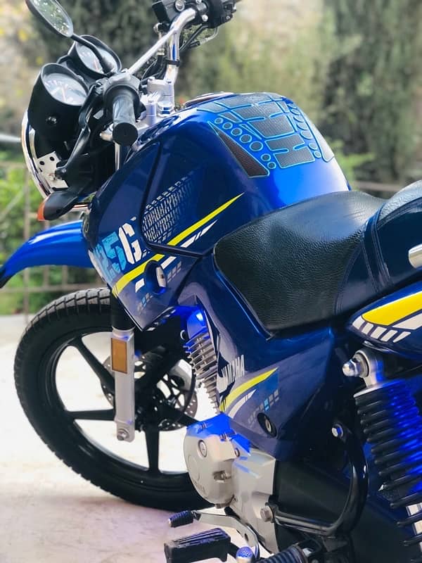 Yamaha YBR G 125cc Blu beauty 4