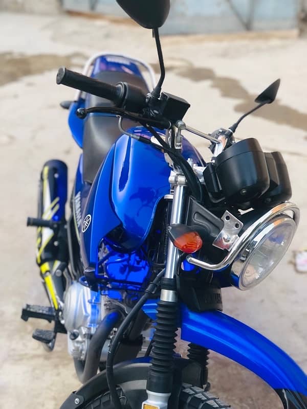 Yamaha YBR G 125cc Blu beauty 5