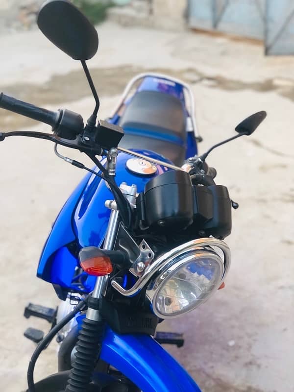 Yamaha YBR G 125cc Blu beauty 7