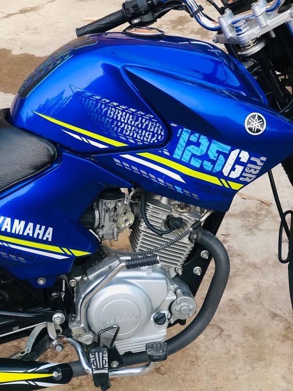 Yamaha YBR G 125cc Blu beauty 11