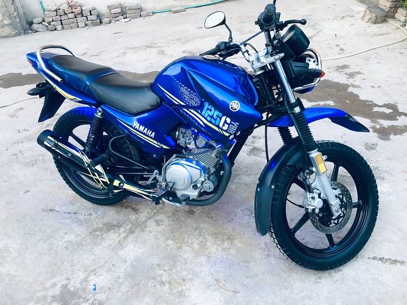 Yamaha YBR G 125cc Blu beauty 13