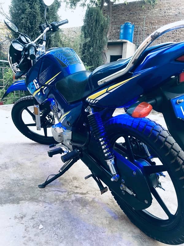 Yamaha YBR G 125cc Blu beauty 18