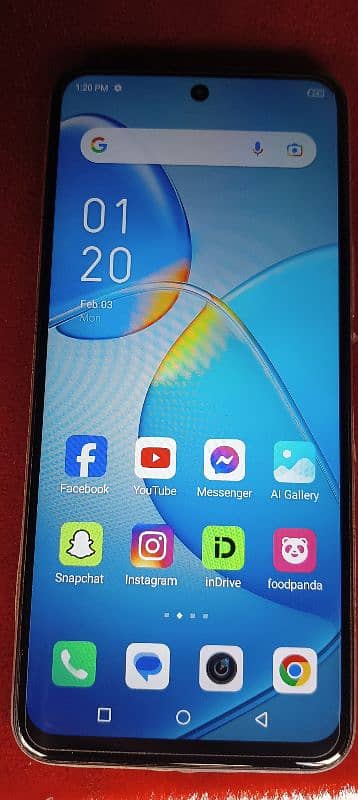 sale mobile infinix hot 12   1 year use 6