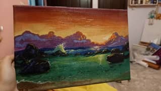 Beautiful handmade landscape