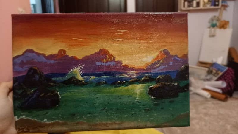 Beautiful handmade landscape 1