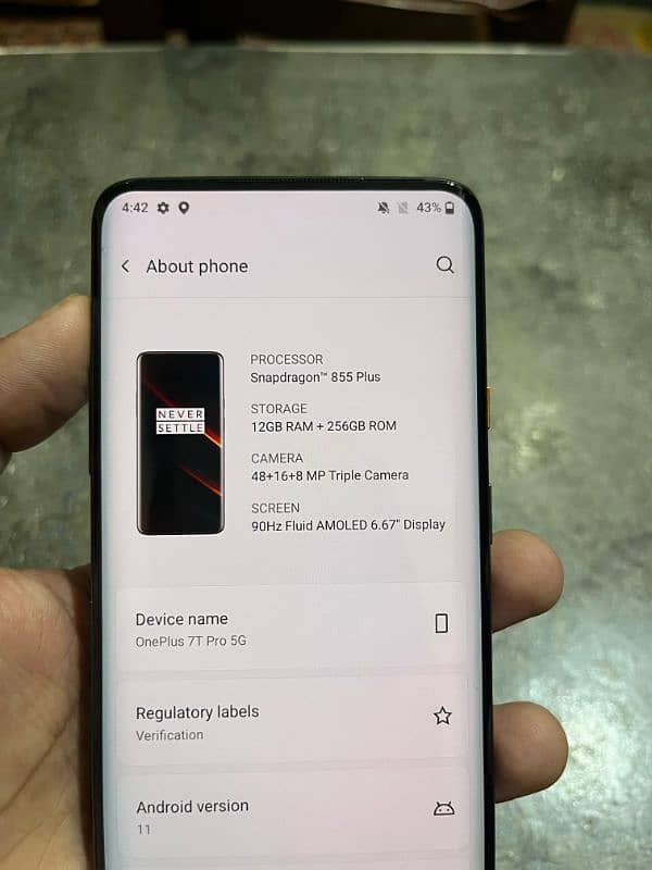 OnePlus 7t Pro McLaren 5G (PTA Approved) 2