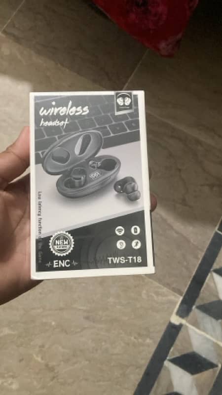 TWS-T18 EARBUDS WIRELESS HEADSET (ENC) 2