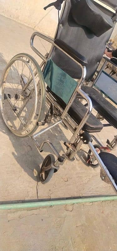 wheel chair commode full recling ky-608GC 2