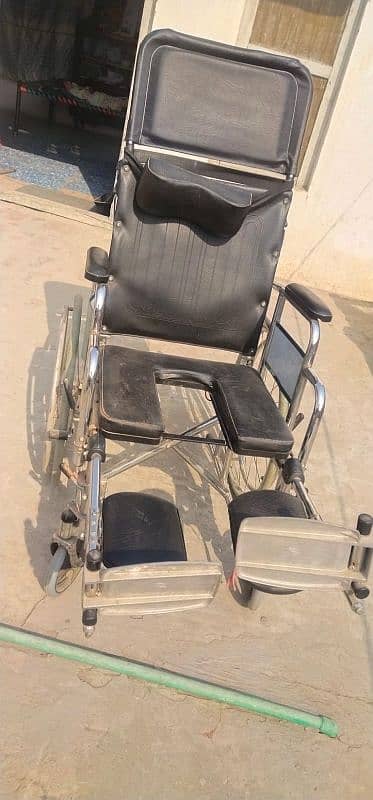 wheel chair commode full recling ky-608GC 3