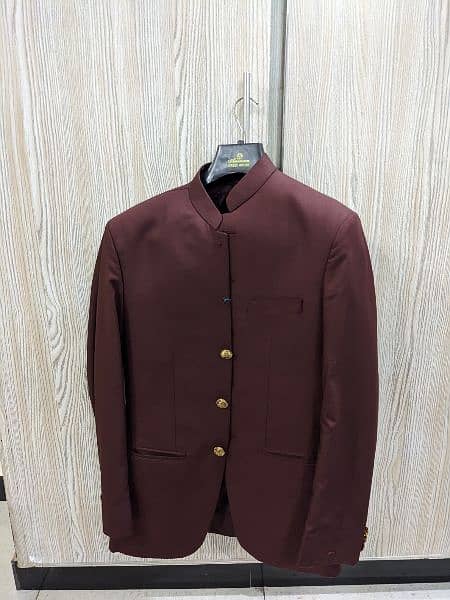 Maroon prince coat. 1