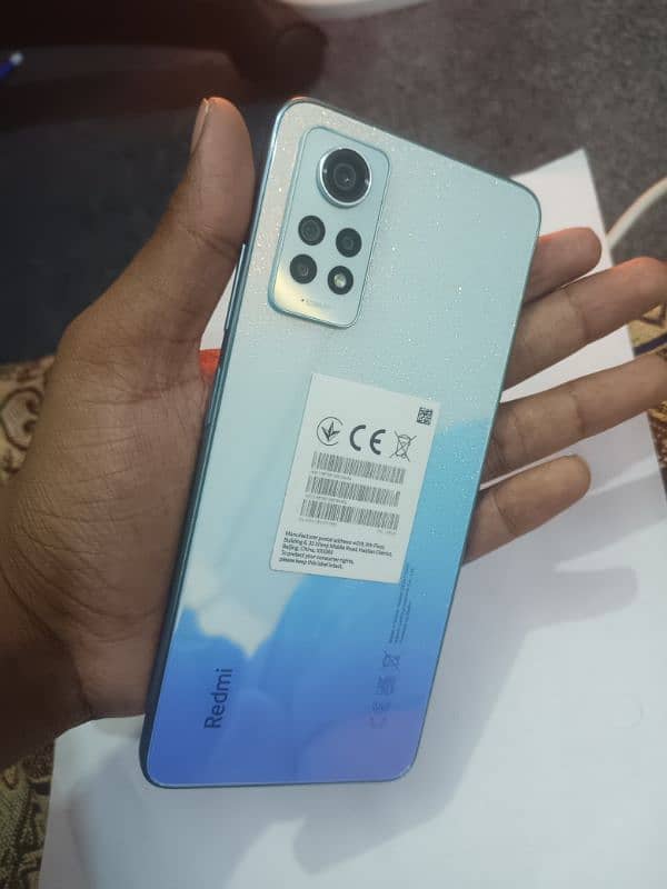 Redmi Note 12 Pro With Original Charger Cable Box 1