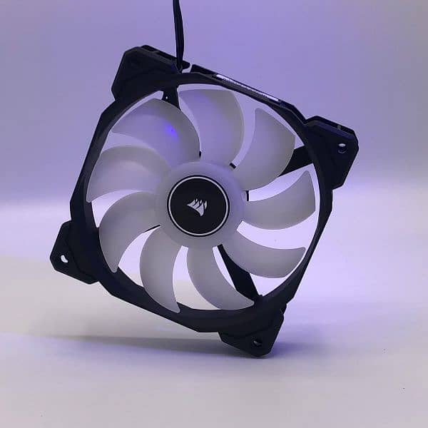 CORSAIR AF120mm LED white 3 Fans  kit  High Airflow static pressure 0