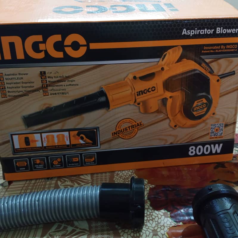 INGCO Aspirator Blower 2 in 1 Blower + Vaccum Cleaner AB8008 1