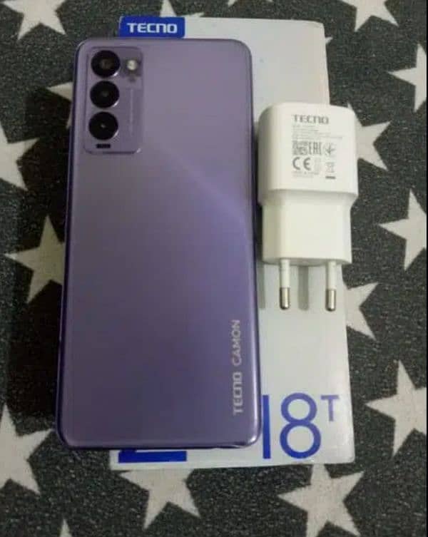 Techno Camon 18t 6/128 Full box 0