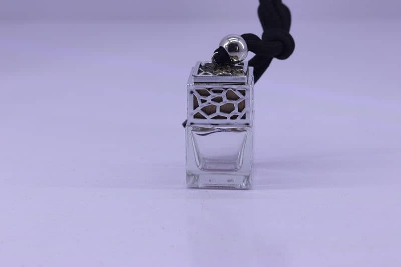 car hanging perfume empty glass bottle for bulk 3