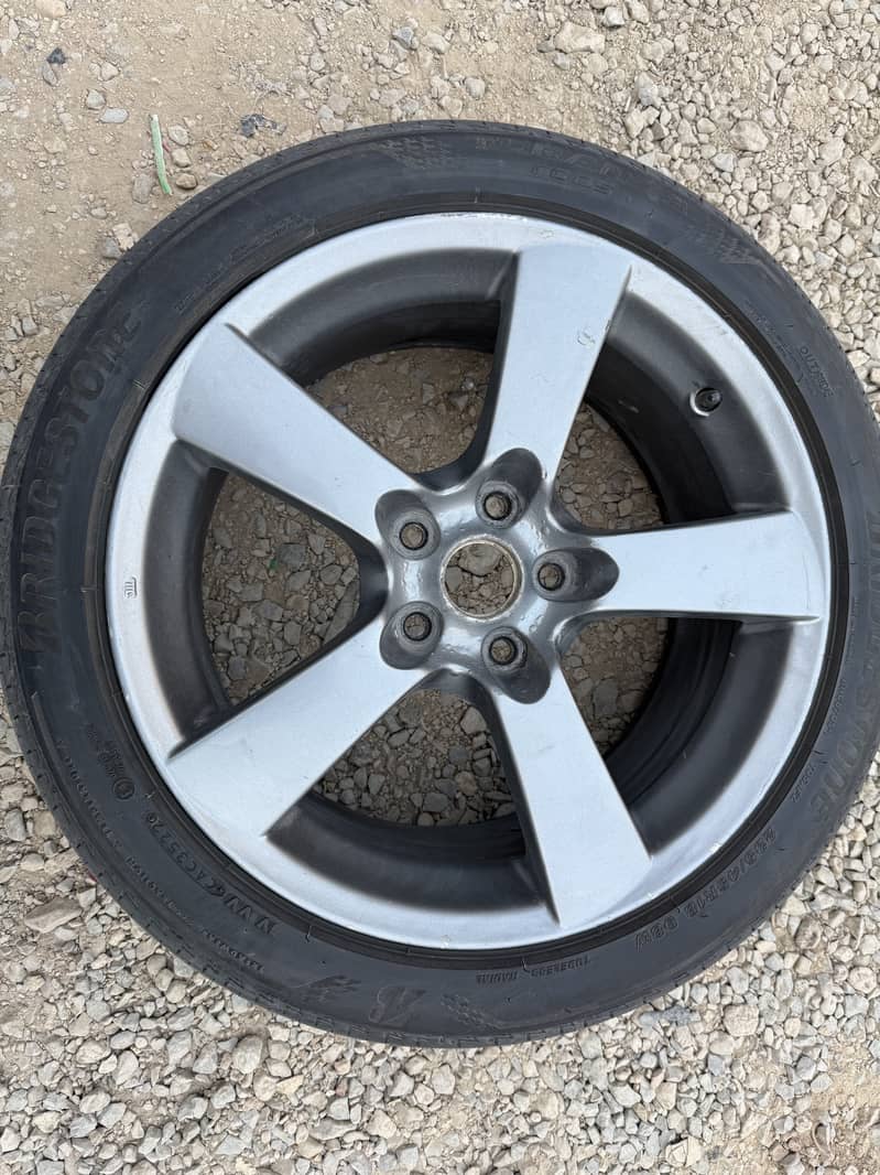 Mazda RX8 Allow Wheels with Bridgestone Tyres 18 Inches 0