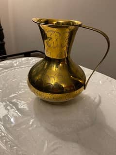 Pair of Brass Jugs