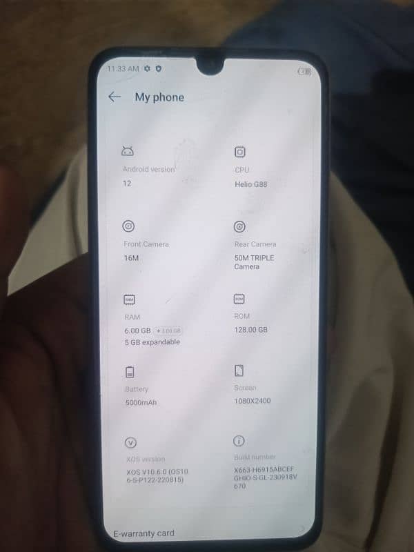 infinix note 12 x663  (6+128 gb) 4