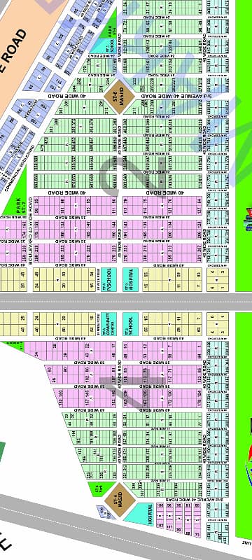 Corner 135 Square Yards Plot Near Main Road Saadi Garden Vip Block 2 0