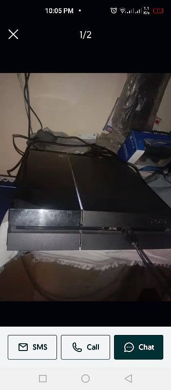 good condition no fault PS 4 500 gb with three controller 1