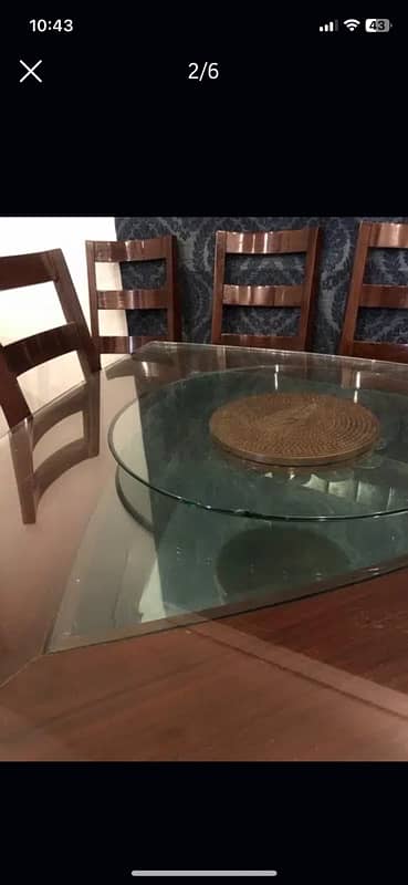 Dinning table and chairs 1