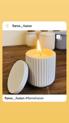 Scented candles