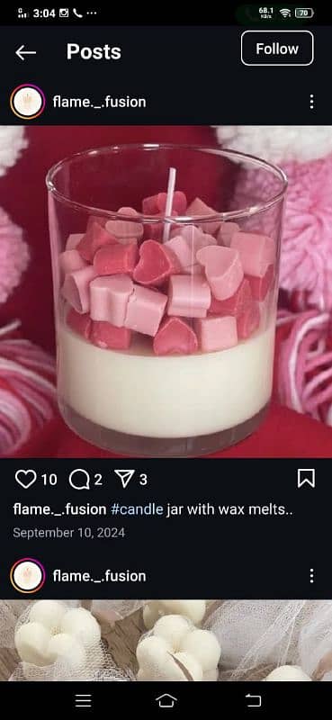 Scented candles 5