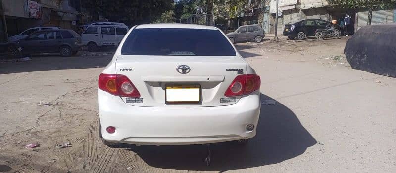 Toyota Corolla XLI 2009 6